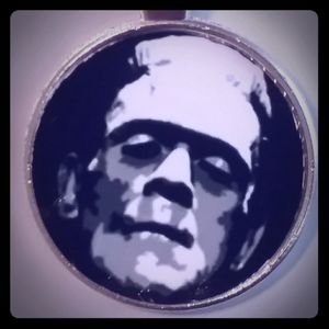 Frankenstein Pendant Necklace